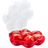 【VACU VIN】番茄櫻桃外出盒 紅(蔬果保鮮盒 水果盒)