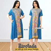 Semerbak Hirotada Pakaian Wanita Baju Tidur Daster Batik Payung Rayon Super Premium – Model Payung, 
