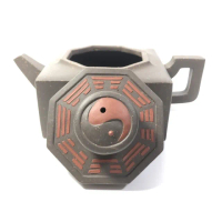 【創藝工坊】太極八卦壺 國家級工藝美術師 范早大(340cc 宜興紫砂壺 收藏級美品)