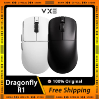 Vgn Vxe Dragonfly R1 Mouse Tri Mode R1 Se Pro Max Bluetooth Wireless Gamer Mouse Paw3395 Lightweight Accessory For Computer Mac