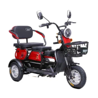 China 2023 new model 3 wheels electric passenger tricycles three wheel for adult