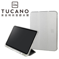 【TUCANO】Satin iPad 第10代 10.9 專用 緞面高質感保護殼 - 銀色