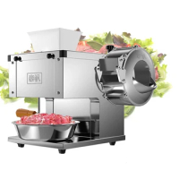 Automatic Fresh Meat Slicer machine Commercial Meat Cutter Mutton Beef Shredding Slicer Machine High Efficiency Meat Slicer