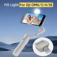 For DJI Osmo Mobile 6 Handheld Gimbal Magnetic Fill Light OM6/5/4 SE Stabilizer Multi-functional Led Soft Lamp Accessories