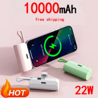Mini Portable Power Bank 10000mAh For iPhone Samsung Xiaomi PowerBank External Battery Super Effective Charger PowerBank