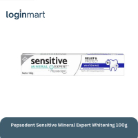 Pepsodent Sensitive Mineral Expert Whitening 100g
