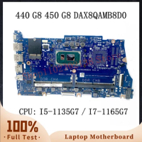 DAX8QAMB8D0 With SRK05 I5-1135G7 / SRK02 I7-1165G7 CPU Mainboard For HP ProBook 440 G8 450 G8 Laptop Motherboard 100%Full Tested