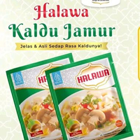 halawa kaldu jamur termurah halal