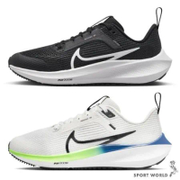 Nike 女鞋 大童 慢跑鞋 Pegasus 40 GS 黑/白DX2498-001/DX2498-006