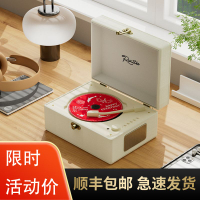 【台灣公司 可開發票】悅心聽復古CD機音樂專輯藍牙音箱播放器黑膠cd光盤光碟音響便攜式