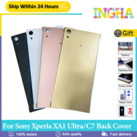 Original Back Cover For Sony Xperia XA1 Ultra C7 Housing Case G3221 G3212 G3223 G3226 Rear Door For Sony XA1 Ultra Replacement