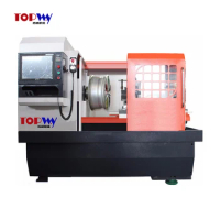 CNC Alloy wheel repair lathe rim repair machine