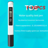 1~10PCS TDS Meter Digital Water Tester 0-9990ppm Drinking Water Quality Analyzer Monitor Filter Rapid Test Aquarium Hydroponics
