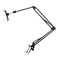 【kingkong】金屬懸臂懶人支架 多功能可伸縮折疊支架(11吋以下適用)