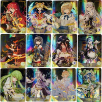 Anime Goddess Story Shana Altria Pendragon Ssr Card Game Collection Rare Cards Children's Toys Boys Surprise Birthday Gifts