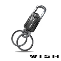 JDM Keychain Rings Key Chain Precious Metal for Toyota Wish Car Accessories