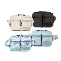 【Samsonite RED】VICKSON 日常休閒多功能輕量多層肩背包/胸包/腰包/單肩包/斜肩包/側背包(多色可選)