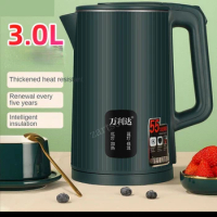 1500W Travel Electric Kettle Tea Coffee 3L With Temperature Control Keep-Warm Function Appliances Kitchen Smart Kettle Pot