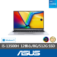【ASUS】升級16G組★15.6吋i5輕薄筆電(Vivobook X1505VA /i5-13500H 12核心/8G/512G/OLED)