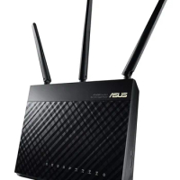 ASUS RT-AC68U AC1900 1900Mbps Wi-Fi 5 AiMesh for Mesh Whole Home WiFi Dual-Band Router, Upgradable Merlin System AiProtection