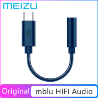 Original Meizu mblu Hifi earphones amplifier audio HiFi lossless DAC Type-C to 3.5mm audio adapter CX31993