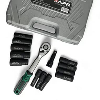 Apr Kunci rachet 1/2inch gigi 72 dengan mata sok 8mm sampai 24mm AP131 pro titanium cr-mo AP131PRO