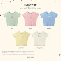 BOHOPANNA - CURLY TOP 9.0 - ATASAN ANAK 11-12Y ASTER