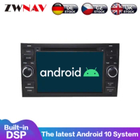 Android 9.0 8 core Car DVD player GPS Navigation For FORD FOCUS C-MAX FIESTA FUSION GALAXY TRANSIT KUGA Multimedia system Auto