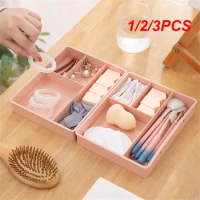 1/2/3PCS Divide Drawer Organizers Home Office Desk Desktop Accessories Stationery Organizer for Cosmetics Compartment Drawers