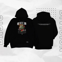 New Hoodie Basic Club Division Street Art Black Edition Original L-XL Pullover Hoodie Cotton Fleece 