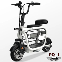 【e路通】PD-1 寵膩 48V 高碳鋼 鋰電 10AH 雙避震 LED燈 寵物親子 電動車(電動自行車)