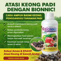 Pupuk Pestisida Bionnic 500ML ASLI MURAH | Basmi Hama Keong Sawah Paling Ampuh dan Manjur | Obat Keo