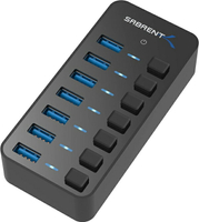 [2美國直購] 集線器 Sabrent HB-BUP7 36W 7-Port USB 3.0 Hub with Individual Power Switches 36W 12V/3A