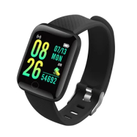 100pcs 116 PLUS Smart Watch Band Fitness Tracker for Kid Bluetooth Colorful Watch Sport Activity IP67 Waterproof Heart Rate