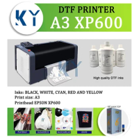 Custom Garment Printing Dual Head DTF Printer 30cm A3 DTF Printer Machine for T shirt Textile Industrial DTF Printer