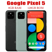 Original Unlocked Google Pixel 5 5G Smartphone 6.0" Mobile 8GB RAM 128GB ROM WiFi NFC Octa Core Snapdragon Cell Phone Android