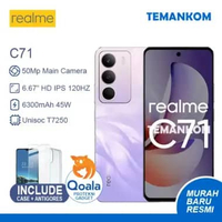 Realme C71 Baru 12GB RAM 4+6 Extend 4/128 4GB 128GB murah ORIGINAL Garansi RESMI Violet+ ASURANSI
