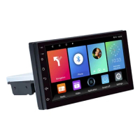 1 DIN Android 10 Car Multimedia Player Car Stereo Radio 9 Inch Adjustable Contact Screen FM GPS Navigation MP5