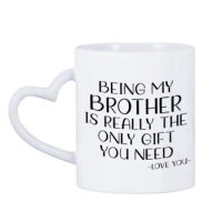 Being My Brother Mug Novelty Birthday Christmas Funny Coffee Xmas Tea Cup Gift Idea for Brothers Ceramics Water Milk Drinkware