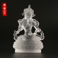 琉璃金剛薩埵 藏傳密宗金剛手菩薩金剛秘密主琉璃降魔伏妖小佛像