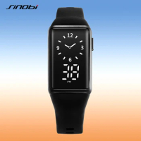 SINOBI New Arrival Men's Digital Watches Fashion Sports Waterproof Man's Wristwatches Original Design Men's Calender Clock