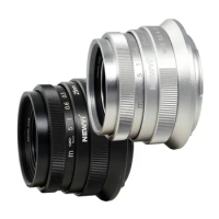 Newyi 25mm F1.8 II Lens For Canon EOS M M3 M50 M6 SONY A6000 A5000 Fujifilm FUJI X-T1 X-T10 X-A5 X-A100 Olympus Panasonic Camera