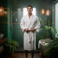 Kimono Handuk Chalmer Bathrobe Kualitas Premium 100% Katun - Handuk Kimono Hotel - Handuk Mandi Kimo