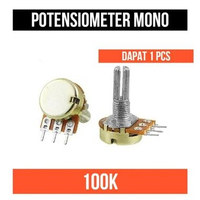 Potensiometer 100K 100 K Kilo Ohm Potensio Meter Mono Resistor Trimpot