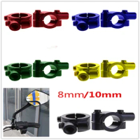 2Pc colorful Motorcycle RearView Mirror Adapter for Ducati ST4S Scrambler Desert Sled 950 1200 S GT MULTISTRADA