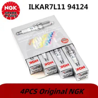 4Pcs Original NGK ILKAR7L11 94124 Iridium Spark Plug For Mazda 3 6 Axela CX-5 CX-3 CX-30 CX-4 CX-8 MX-5 RF 2.0L 2.5L PE5R-18-110