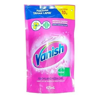 VANISH PENGHILANG NODA CAIR POUCH 425 ML Vanish Pink Vanish Anti Noda - Beli Banyak = Makin Murah!!!