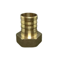 16mm 19mm 25mm 32mm Hose Barb x 1" Female BSP Thread Brass Barbed Pipe Fitting Nipple Connector Coupler Adapter