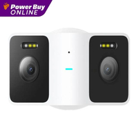 CW100 Dual กล้องวงจรปิด (สีขาว) รุ่น BHR07UIEU