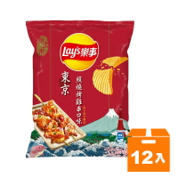樂事波樂東京照燒烤雞串口味洋芋片34g(12入)/箱【康鄰超市】
